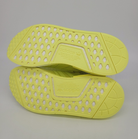 Adidas Originals NMD_R1 Pulse Yellow Running Shoes Women's Size 8 GX8382 - Picture 9 of 9